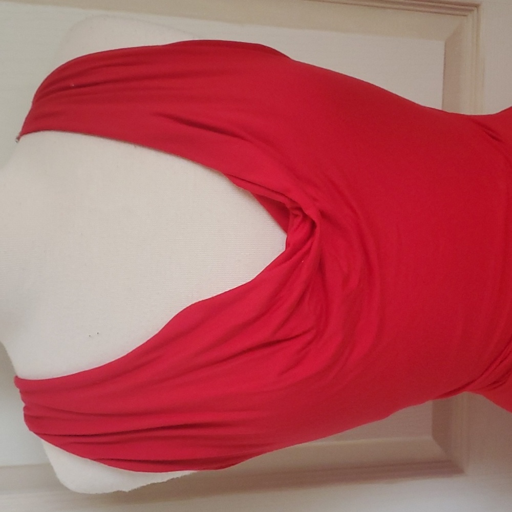 Sky Lady in Red Maxi - Picture 2 of 7